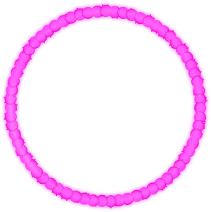 Pink Inflatable Ring Graphic PNG