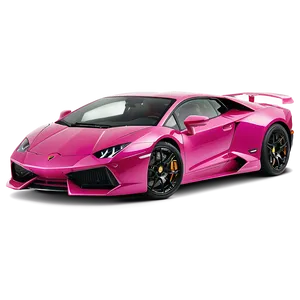 Pink Lamborghini PNG 05062024 PNG