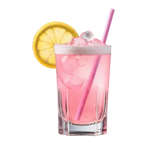 Pink Lemonade Fizz Cocktail Png Jbt47 PNG image