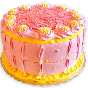 Pink Lemonade Layer Cake Png 78 PNG image