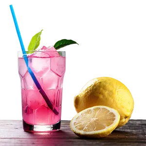 Pink Lemonade Refreshment Png Poq17 PNG image