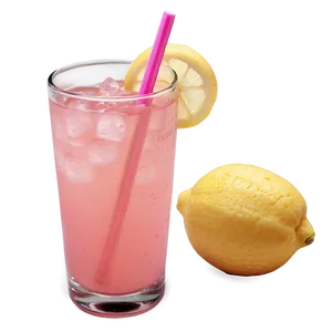 Pink Lemonade With A Ginger Twist Png 1 PNG image