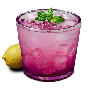 Pink Lemonade With Lavender Notes Png Low PNG image