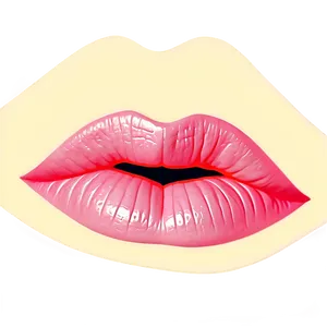 Pink Lips Close-up PNG 06212024 PNG