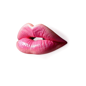 Pink Lips In Kiss Shape PNG Gcp PNG