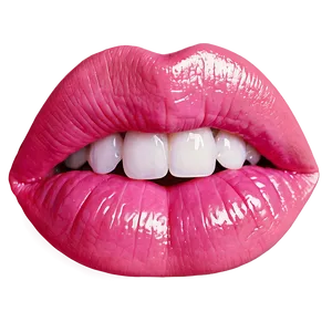 Pink Lips Making Pout PNG Cnv PNG