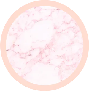 Pink Marble Circle Texture PNG image