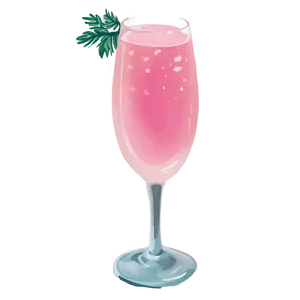 Pink Mimosa For Baby Showers Png 96 PNG image