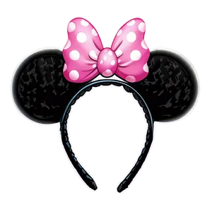 Pink Minnie Mouse Ears Png 19 PNG image