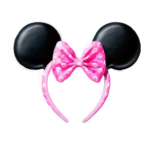 Pink Minnie Mouse Ears Png Ooy PNG image