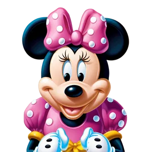 Pink Minnie Mouse Wallpaper Png Uln48 PNG image