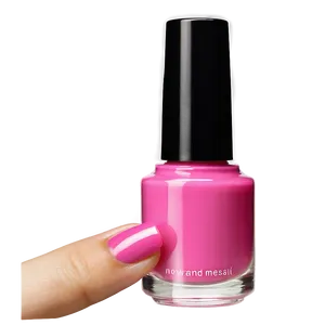 Pink Nail Polish PNG Ppt34 PNG