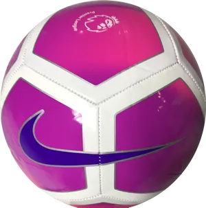 Pink Nike Soccer Ball PNG image