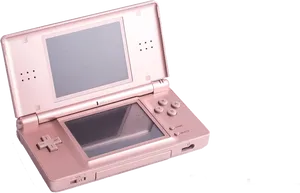 Pink Nintendo D S Lite Open
