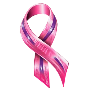 Pink October Awareness Ribbon PNG Oso