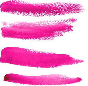 Pink Paint Brush Strokes Background