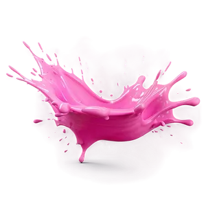 Pink Paint Splash PNG Elh20