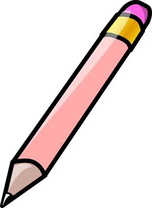 Pink Pencil Clipart PNG image