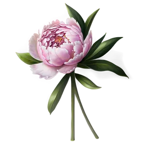 Pink Peony Bouquet PNG Fgo