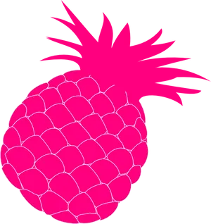 Pink Pineapple Graphic PNG image