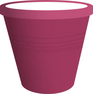 Pink Plastic Bucket3 D Render PNG image