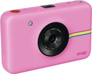 Pink Polaroid Snap Camera