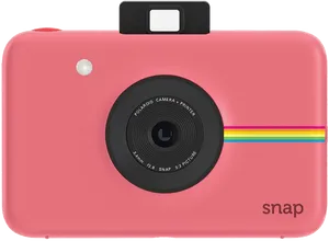 Pink_ Polaroid_ Snap_ Camera PNG
