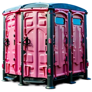 Pink Porta Potty For Events PNG Cpn PNG