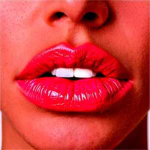Pink Pouty Lips PNG 06212024