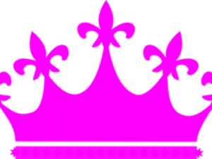 Pink Princess Crown Graphic PNG image