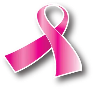 Pink Ribbon Breast Cancer Awareness PNG