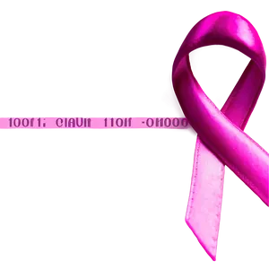 Pink Ribbon Commitment October PNG 64