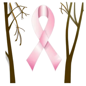 Pink Ribbon Heart October Png 7 PNG image