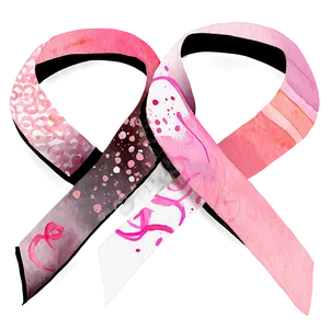 Pink Ribbon Watercolor PNG 93 PNG