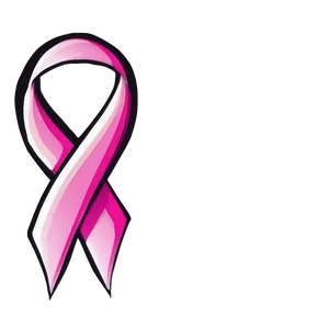 Pink Ribbon With Ribbon Png Trm PNG image