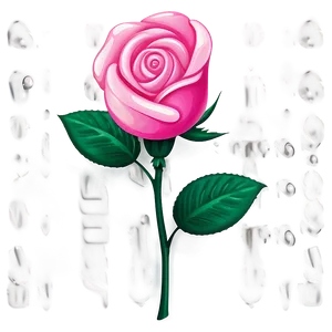 Pink Rose Charm PNG 05242024 PNG