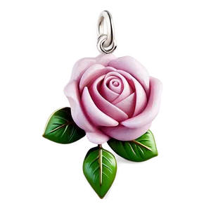 Pink Rose Charm PNG Lss73 PNG