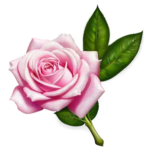 Pink Rose Fantasy PNG 4