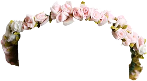 Pink_ Rose_ Flower_ Crown.png PNG image