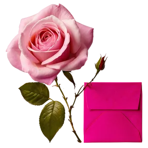 Pink Rose Invitation PNG Tnc69 PNG