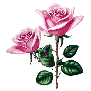 Pink Rose PNG Jbg