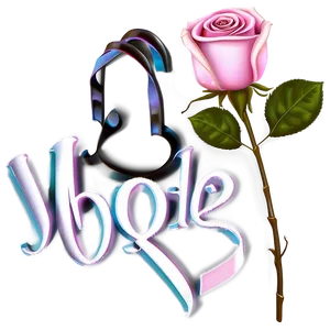 Pink Rose Wedding PNG 05242024