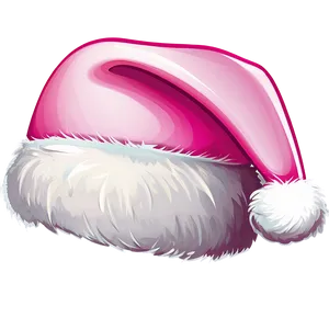 Pink Santa Hat Vector Png 06282024 PNG image