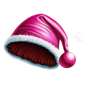 Pink Santa Hat Vector Png 9 PNG image