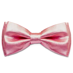 Pink Satin Bow Tie PNG 05252024 PNG