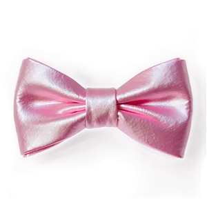 Pink Satin Bow Tie PNG Dvu PNG