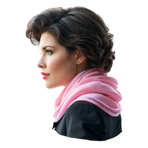 Pink Scarf Png 29 PNG image