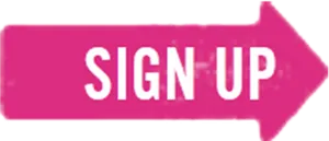 Pink Sign Up Button PNG image