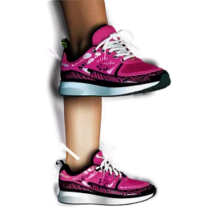 Pink Sneakers Png Coq31 PNG image
