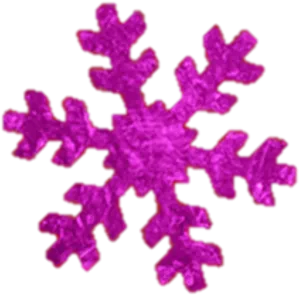 Pink Snowflake Illustration PNG image